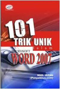Image of 101 Trik Unik dalam Microsoft Word 2007
