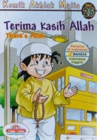 Image of Komik Akhlak Mulia : Terima Kasih Allah