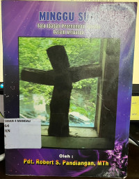 Image of Minggu Suci ''Tata Ibadah Perenungan Passion Dalam Keluarga''